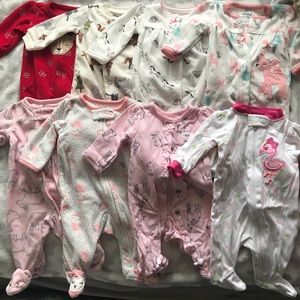 ❗️BUNDLE❗️28 newborn baby girl clothes